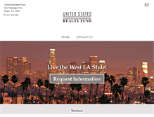 Tablet Screenshot of apartments-westla.com